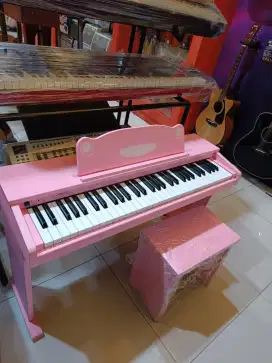 artesia fun 1,piano digital mini pink+bangku+headphone