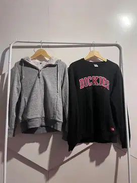 crewneck dickies & hodie uniqlo