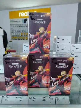 New Kredit DP 0% OPPO Reno 12F 16GB/256GB Resmi Segel