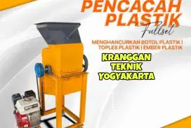 (KRANGGAN TEKNIK)mesin pencacah sampah anorganik botol plastik