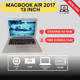 MACBOOK AIR 2017 13 INCH RAM 8GB CORE I5 LAPTOP APPLE MURAH ORIGINAL