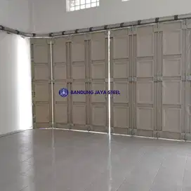 Spesialis Jual Pintu Garasi Besi Sliding Lipat WINA SS Premium