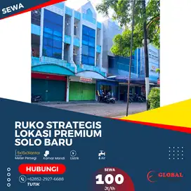 Ruko Lokasi Premium Solo Baru