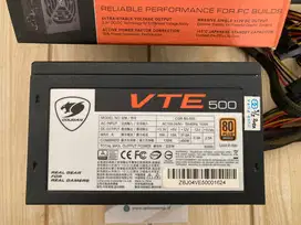 PSU Pure COUGAR VTE 500 Lengkap Box Segel