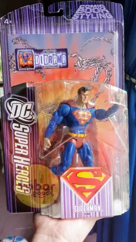 Superman Figure inc/ Diorama MOC MISP NIP Variant S3