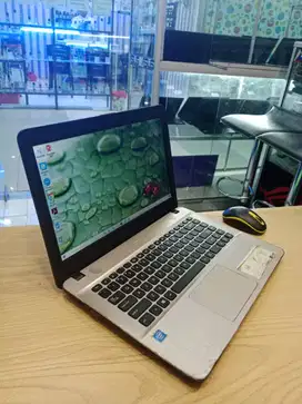 LAPTOP KULIAH ASUS X441M RAM 4GB SSD 128GB HDD 500GB SIAP PAKAI