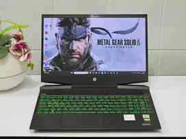 HP pavilion Gaming 15 intel Gen 10 Ram 16 GB SSD 512 GB HDD 1 TB Nvidi