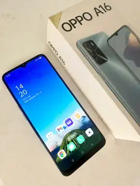 HP Oppo A16 3/32GB Silver MULUS 100%