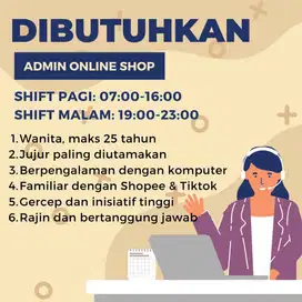 Admin Online Shop