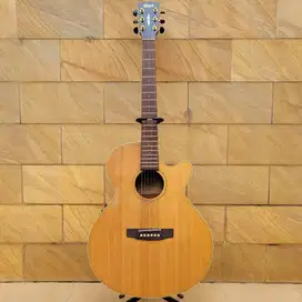 Gitar Akustik Elektrik Cort SFX1F NAT | TOP SOLID & GOLD HARDWARE