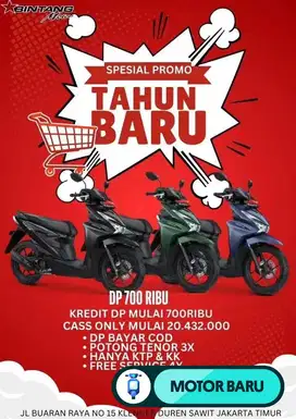 ️[Motor Baru] PROMO MOTOR BEAT 700RB