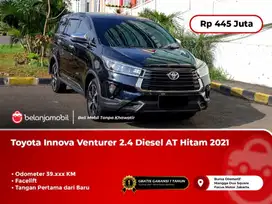 [ FIRSTHAND ] Toyota Innova Venturer 2.4 Diesel AT Hitam 2021/2022