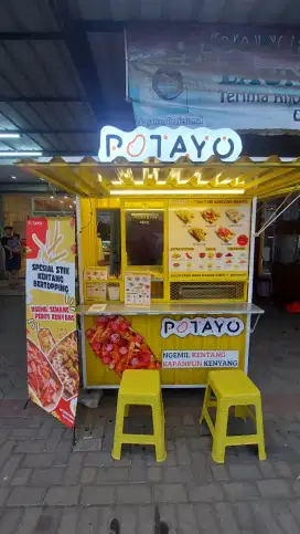 JUAL BOOTH CONTAINER BEKAS UKURAN 1.5 M x 60 CM x 2 M