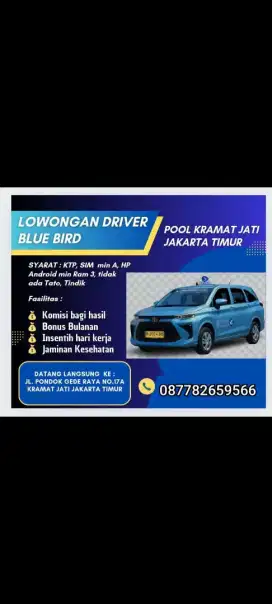 Lowongan driver