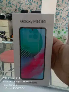 Samsung M54 5G 8/256gb baru garansi resmi bisa TT Kredit