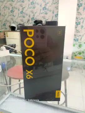 Poco X6 5G 12/256gb baru garansi resmi bisa TT Kredit