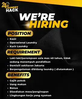 LOKER STAFF OPERASIONAL LAUNDRY KILOAN