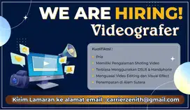 Lowongan Kerja Videographer dan Editor