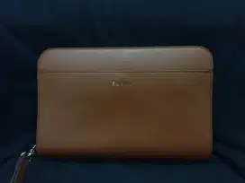 Pouch Clutch Hand Bag Cokelat/Brown Second - Pedro (Original)