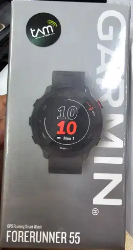 Smartwatch Garmin Forerunner 55 Original Garansi Resmi TAM - Grey