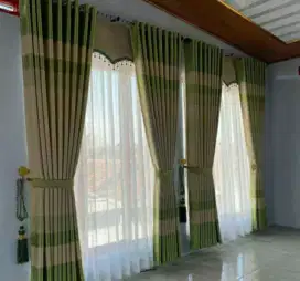Menjual berbagai model dan motif gorden