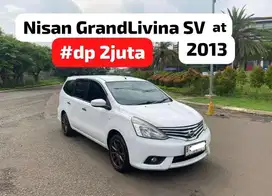 Nissan GrandLivina SV at 2013 putih (#dp 2juta)