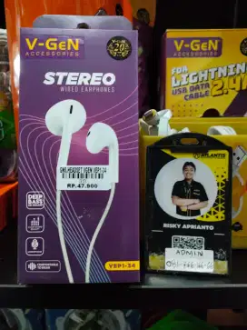 HEADSET VGEN VEP1-34 ATLANTIS DAHSYAT