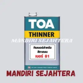 TOA THINNER NO.81 ( 3,785 Liter )