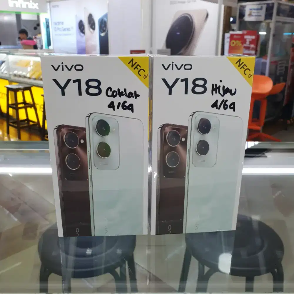 Vivo Y18 NFC 4/64GB New Garansi Resmi