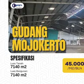 Disewakan gudang Mojokerto, bisa untuk Industri