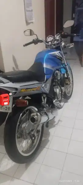 yamaha scorpio warna nbiru