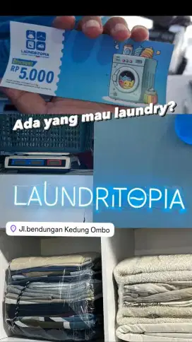 Laundry 5000 Gratis antar jemput