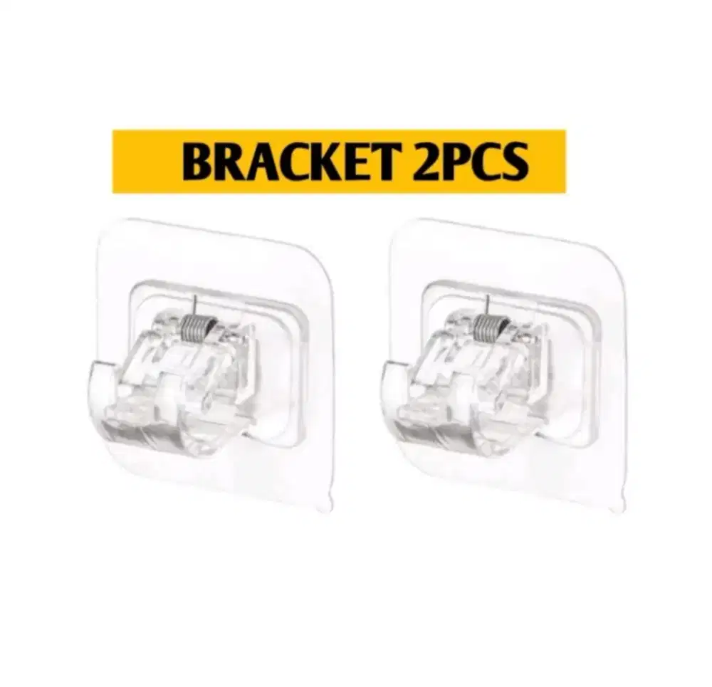 Hook tempel pipa stick / bracket pipa kolong dapur