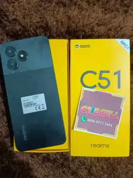 Realme C51 Ram 4+4/64GB Fullset Ori Mulus