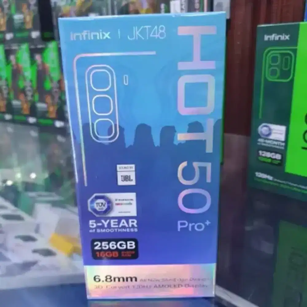 Infinix hot 50 pro plus layar lengkung 8/256