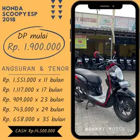 HONDA SCOOPY ESP 2018