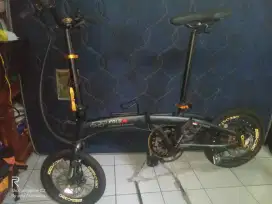 Sepeda lipat Pasific 2980RX 9.0 upgrade