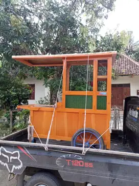 Gerobak Angkringan Bakso Mie Ayam PeceL Bubur Sate Martabak Ronde dlL