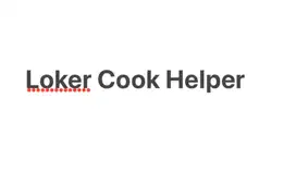 Loker Cook Helper