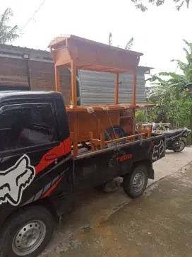 Gerobak Angkringan Bakso Mie Ayam PeceL Bubur Sate Martabak Ronde dlL