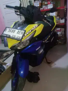 DI jual aerox new tahun 2023 motor simpanan