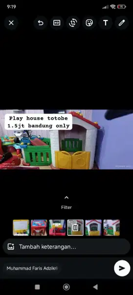 Playhouse totobe mainan rumah an prosotan