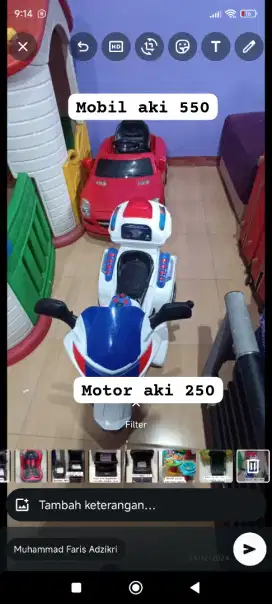 Motor Aki polisi