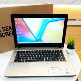 Laptop Asus X441u Intel Core i3 RAM 8 GB SSD 128+HDD 500 ADA KOTAK