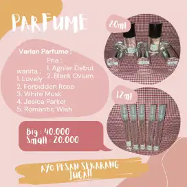 Parfume 20 ML Super Wangi