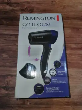 Remington Hairdryer Travel Pengering Rambut On the Go Untuk Traveling