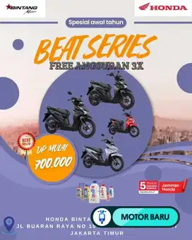 ️[Motor Baru] PROMO HONDA BEAT DP MULAI 700.000