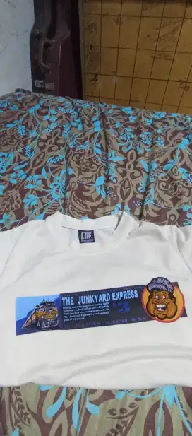 Yaow kaos vintage alpanumeric x fat Albert