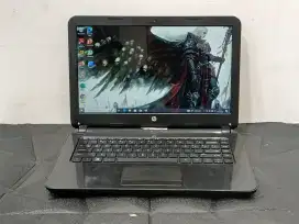 Laptp HP 14 Notebook prosesor AMD A4-5000/Ram 4GB/HDD 500GB