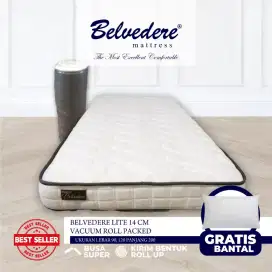 Ranjang merk Belvedere Matras Lite Free Bantal